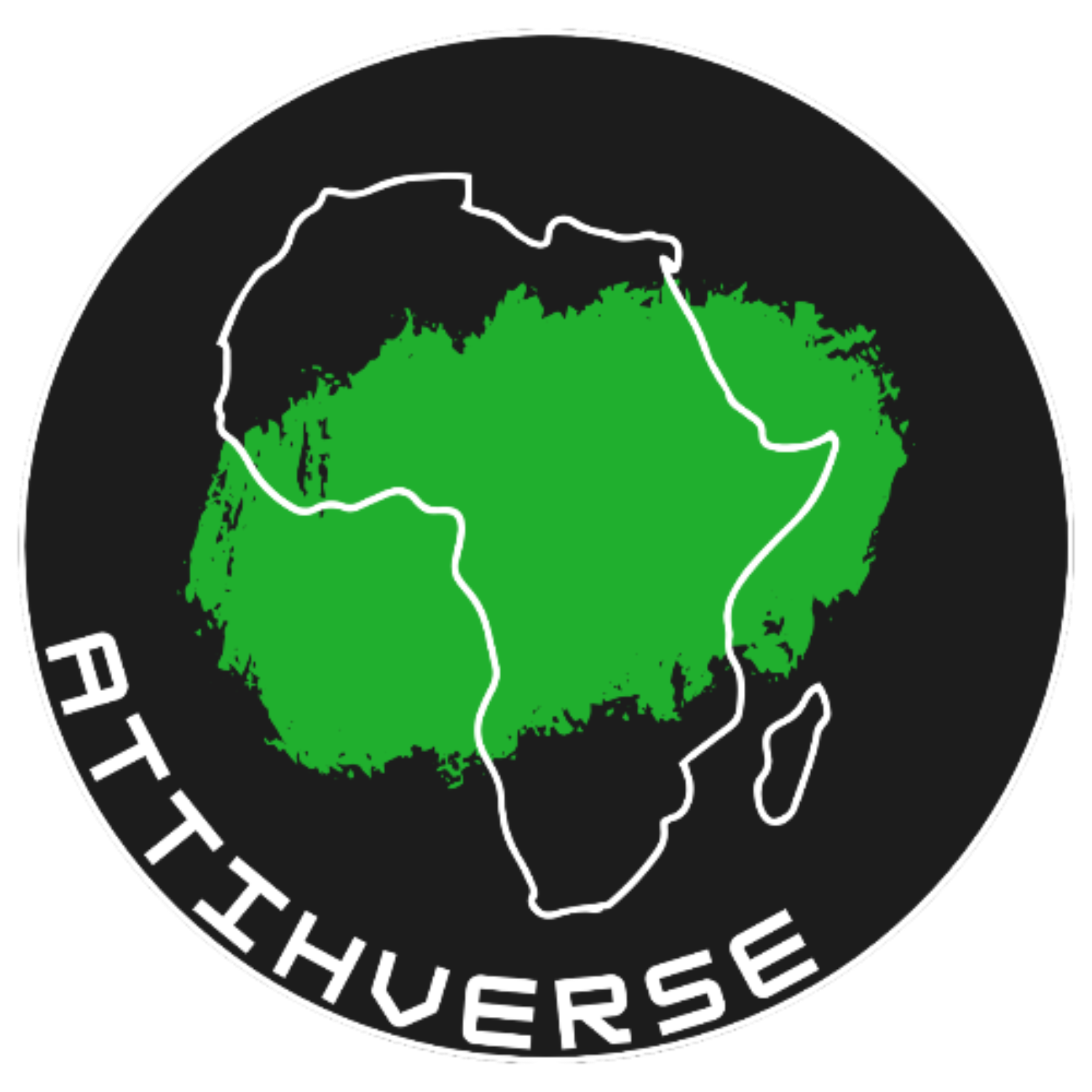 Attihverse globe logo — African-inspired streetwear brand