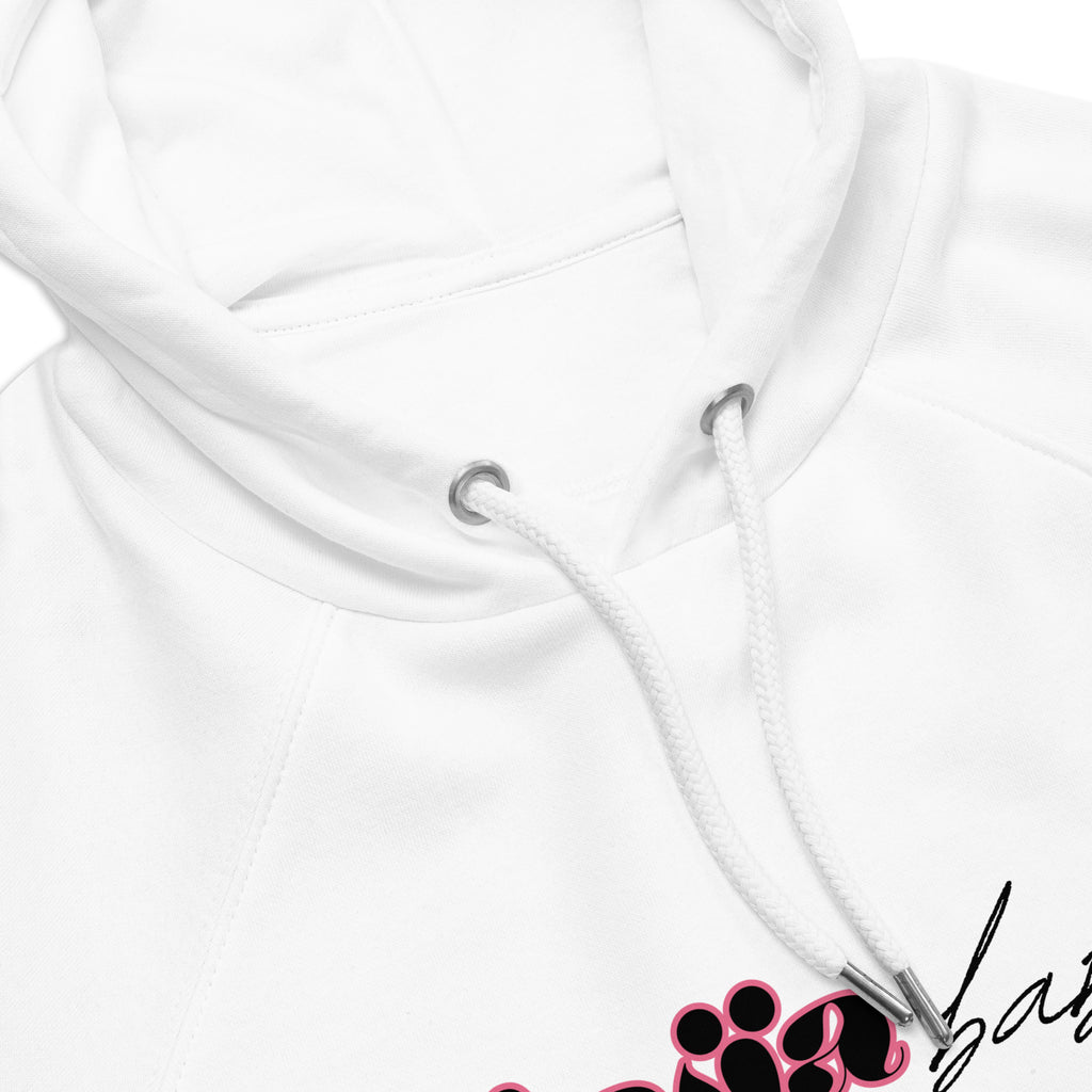 Naija Babe white Nigerian pride hoodie by Attihverse — Pidgin-inspired.