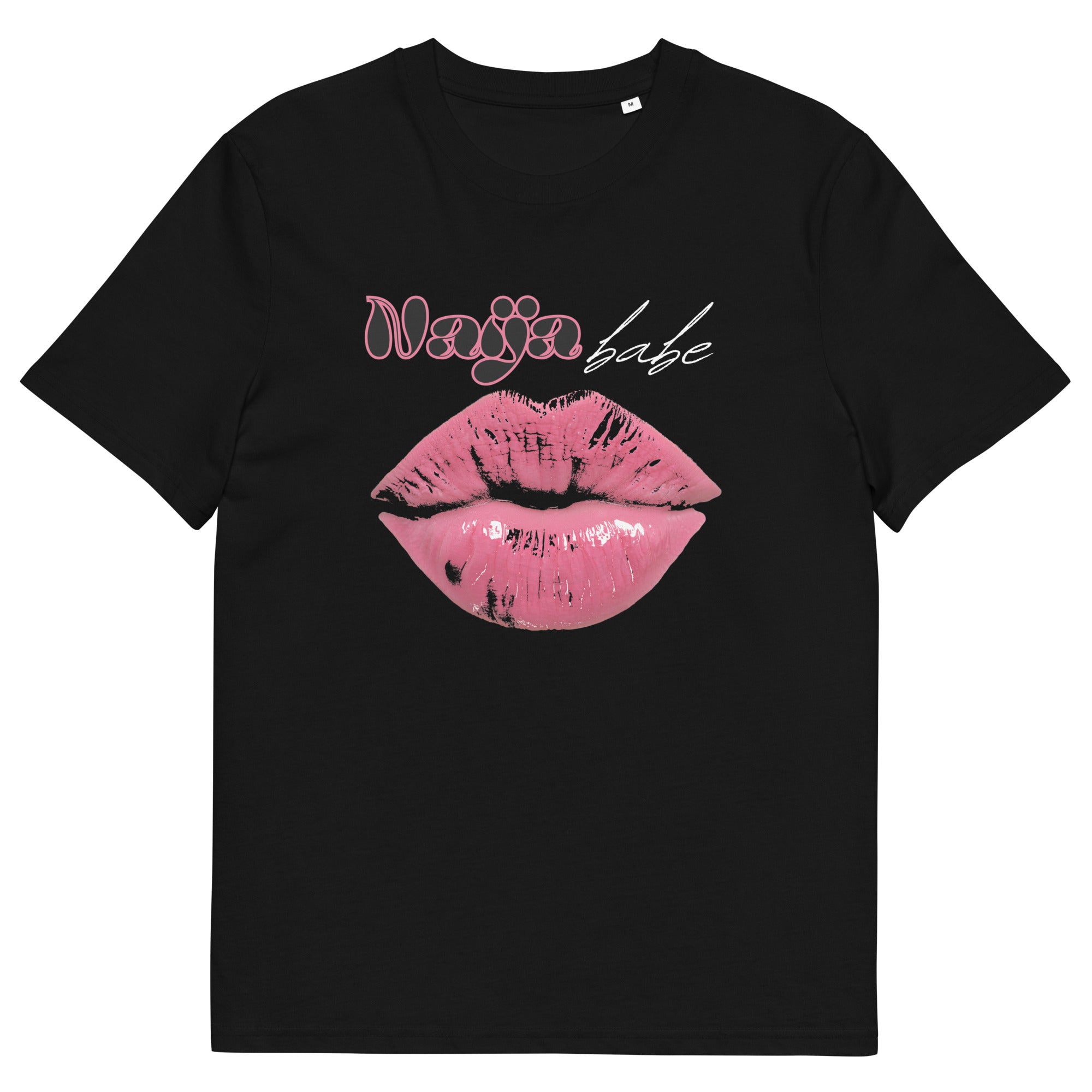 Naija Babe black Nigerian pride tee by Attihverse — Pidgin-inspired.